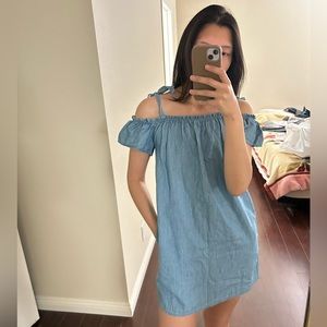 Blue Denim Dress
